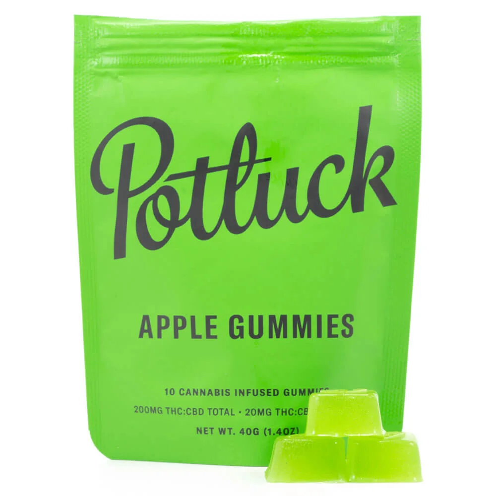 200mg 1:1 Gummies – Potluck