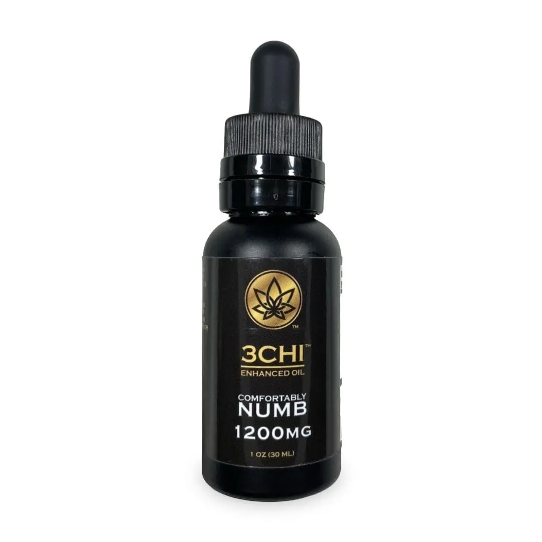 3Chi Delta 8 Comfortably Numb Tincture (600 mg Delta 8 THC, 600 mg CBN, 60 mg CBC)
