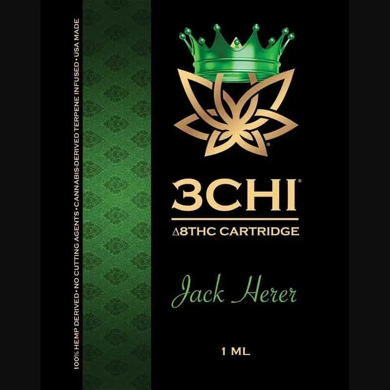 3Chi Delta 8 THC Vape Cartridge with Cannabis Derived Terpenes – Granddaddy Pluto
