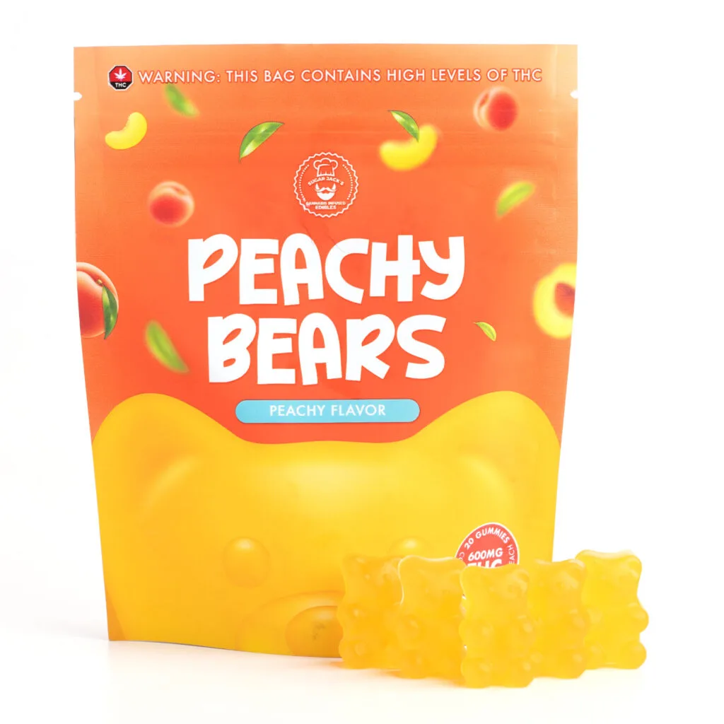600mg THC Gummy Bears (Sugar Jacks)