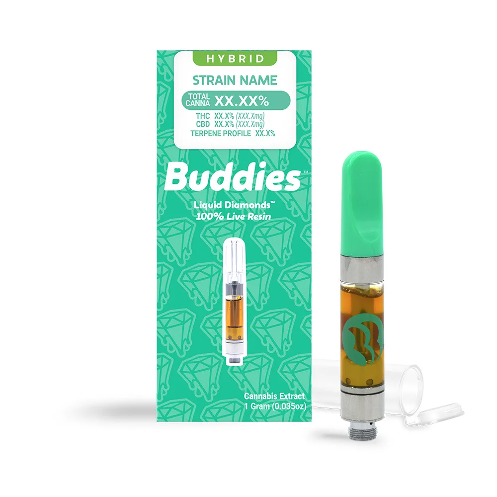 Buddies – Bacio Pancakes Live Resin Cartridge 1g
