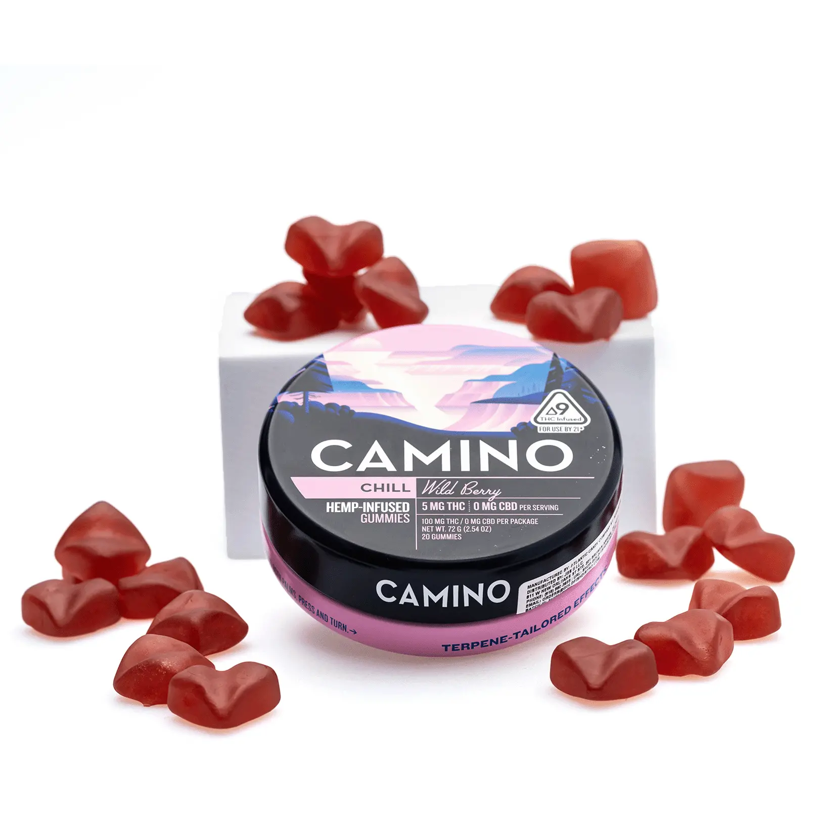 Camino Delta 9 THC Chill Gummies – Wild Berry