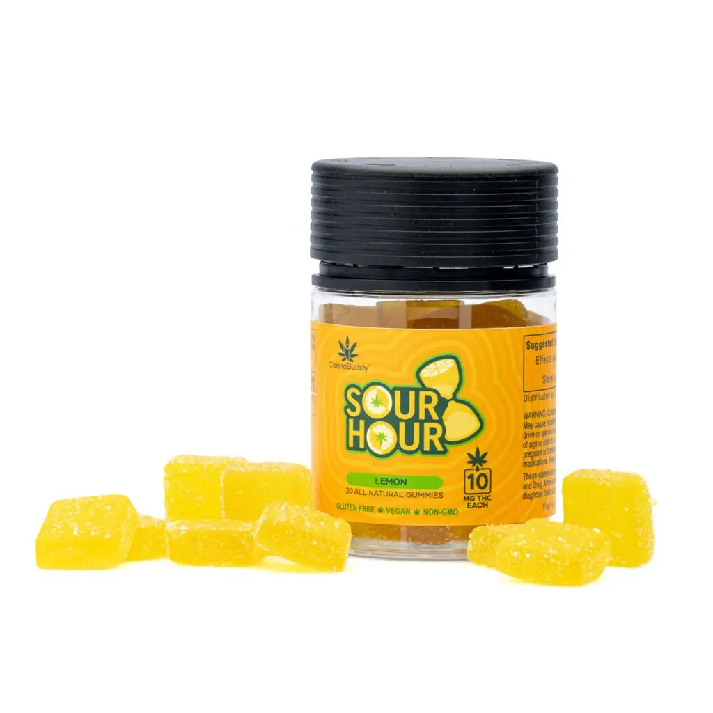 CannaBuddy Delta 9 THC Gummies – Sour Hour