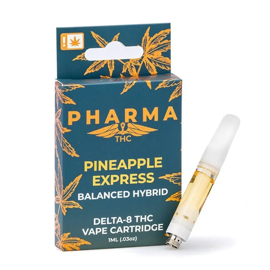 PharmaTHC Delta 8 THC Vape Cartridge – Pineapple Express