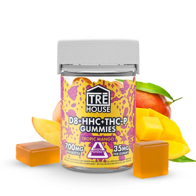 Tre House Delta 8 Gummies with HHC & THC-P – 2:1